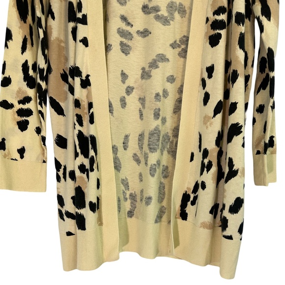 NWT M Sanctuary Clothing Play Cardi Leopard Print “Erosion” color - Picture 6 of 7